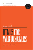 HTML5 for Web Designers book cover